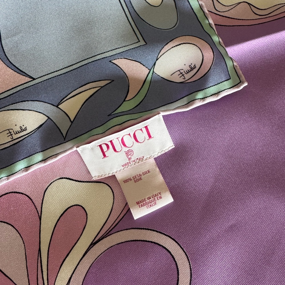 Emilio Pucci Multicolor Scarf - Picture 6 of 9